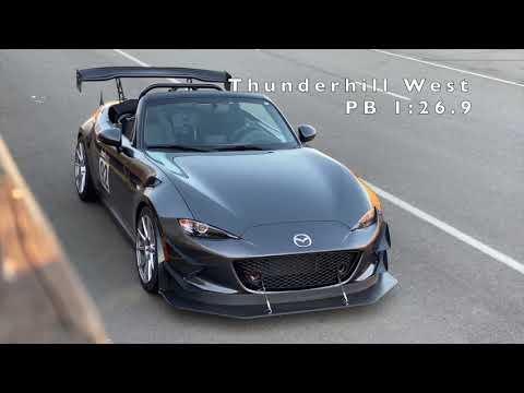 ND Miata - Thunderhill West 1:26.9 Track Day