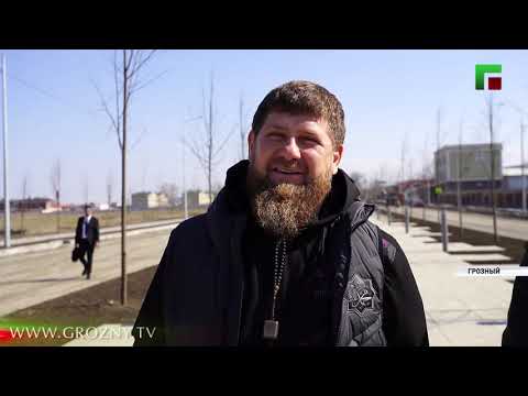 Рамзан Кадыров проверил ход реконструкции проспекта имени Ахмата-Хаджи Кадырова