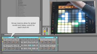 Video thumbnail for Wave Alchemy Synth Drums for Ableton Live 9 & Push by Wave Alchemy