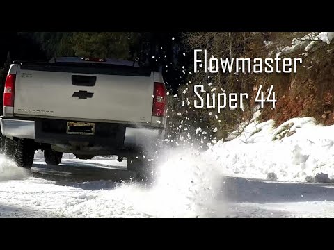 Silverado 1500 With Flowmaster Super 44 Muffler