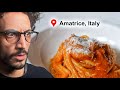 I Learnt The Most Authentic Pasta Amatriciana From an Italian Mamma