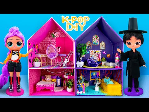 We Build Amazing Doll House for K-pop Demon Hunters! 12 DIYs