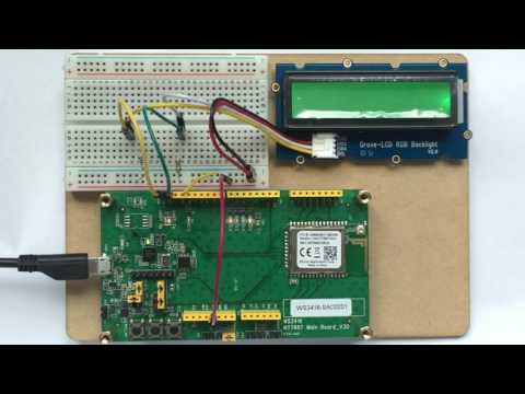 LinkIt 7687 Tutorial - Digital Clock - part 1