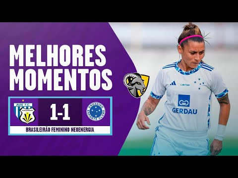Gols e lances de Avaí x Cruzeiro