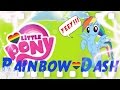 Сальто и оборот Rainbow Dash.Май литл пони. My little pony ...