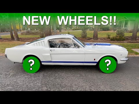 New Wheels and Tires for my 1966 Fastback!