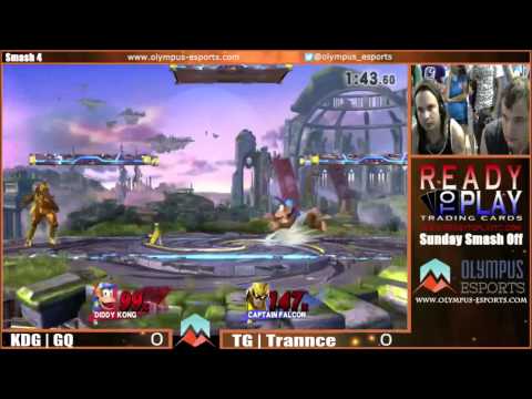 KDG | GQ (Diddy) vs TG | Trannce (Falcon) Smash Wii U - Smash 4