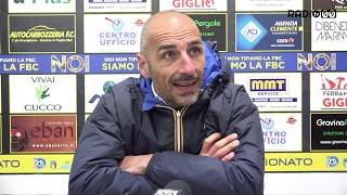 Le dichiarazioni a fine partita di mister Roberto Taurino