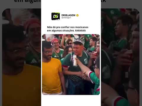 ?? A TORCIDA DO MÉXICO VIROU O MAIOR SHOW DA COPA DO MUNDO! ??