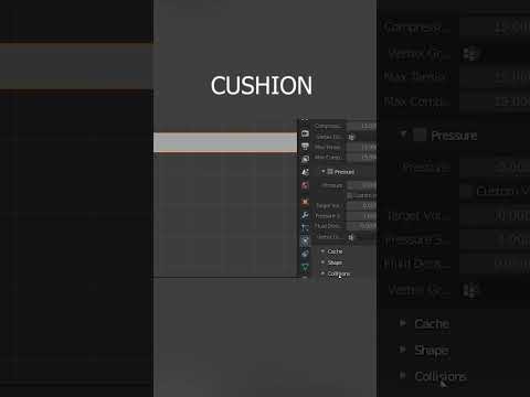 cushion in blender Timelapse tutorial #blender #3d #cushion #blender3d #animation #tutorial