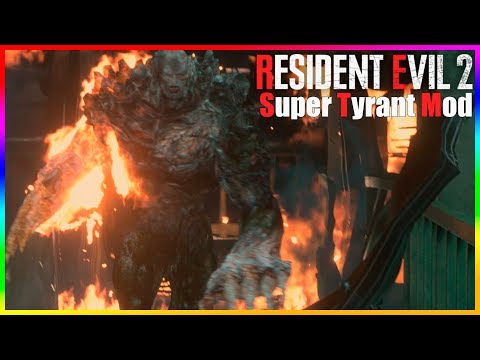 Resident Evil 2 Super Tyrant Mod