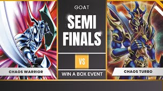 GOAT Format Event: Semi Finals Chaos Warriors vs Chaos Turbo