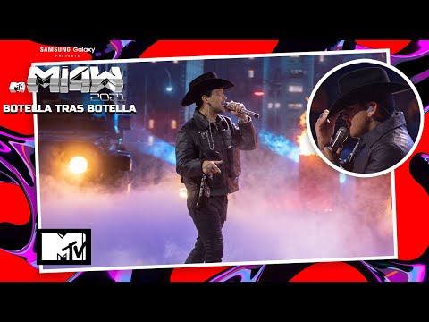 Christian Nodal - Botella Tras Botella (En Vivo Premios MTV MIAW 2021)
