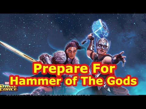 Prepare for Hammer Of The Gods Event | Party Animal Characters | Marvel Strike - Free to Play