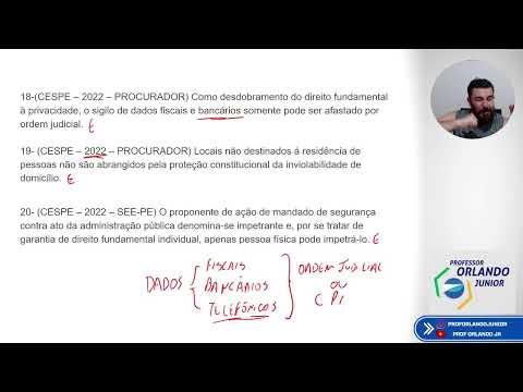 SIMULADO CNMP  - CORRETO - DIREITO CONSTITUCIONAL
