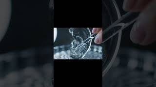 ガラスの耳を耳かきする Cleaning a Glass Ear with an Ear Pick #glasscear #glass #asmr #shorts #ai