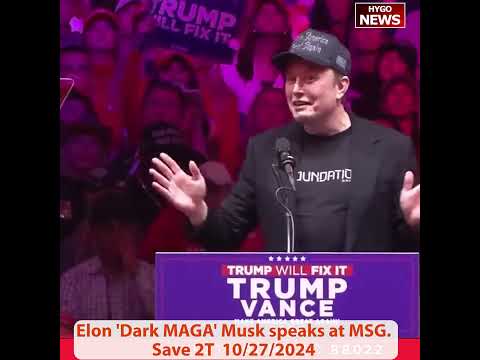 Q: How much we can rip out of wasted $6.5T Harris budget? Musk: at least $2T, I’m dark gothic MAGA!