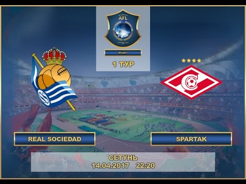 AFL17. Champions League. Group D. Day 1. Real Sociedad - Spartak.