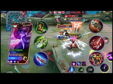 How to play Chou objectively? Solo playerတွေအကြိုက်စော်မရှိchouကိုင်ပြီးrankတင်ကြမယ်