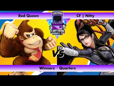 Flynn's Arcade 074 Winners Quarters - Red Queen (Donkey Kong) vs CF | Nitty (Bayonetta) SSBU 2023
