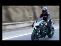Kawasaki Ninja H2R Exhaust Sound In Tunnel