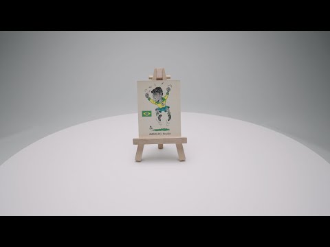 Amarildo Tavares da Silveira - Brazil - Monty Gum - World Cup 1966 | Soccer Trading Cards