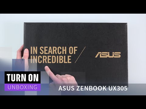 Asus Zenbook UX305 im Unboxing - TURN ON - 4K