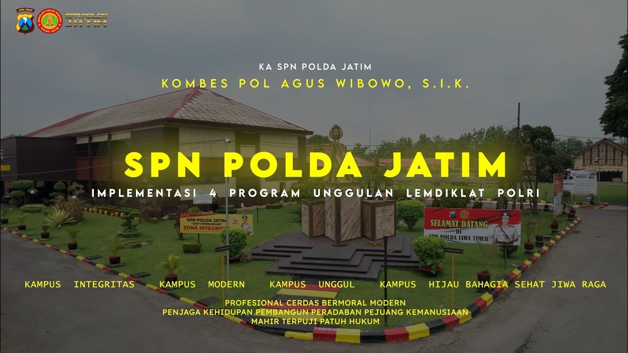 (VIDEO) Kampus Unggulan SPN Polda Jatim