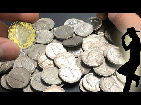 Coin Roll Hunting $4 FV of Pre-1960 Nickels (+V Nickel???)