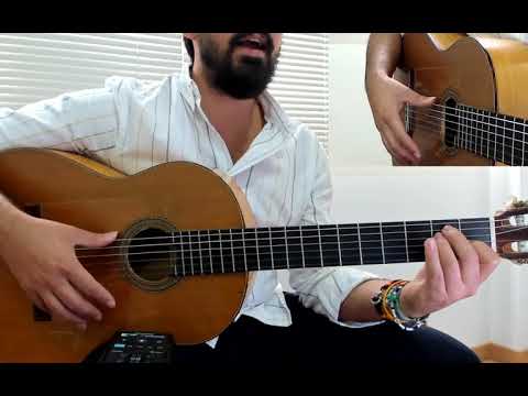 🎸 Flamenco Guitar Course Level 1/7 - Lesson 2 - Transition F7Maj to C on rythm