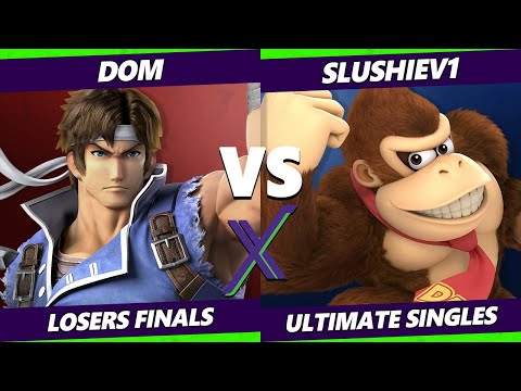 S@X 403 Online Losers Finals - SlushieV1 (DK) Vs. DOM (Richter) Smash Ultimate - SSBU