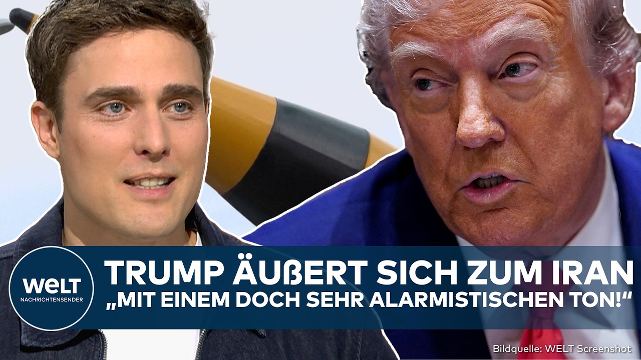 IRAN: Donnerschlag! Trump äußert sich zu möglichen Angriff! Israel in Alarmbereitschaft