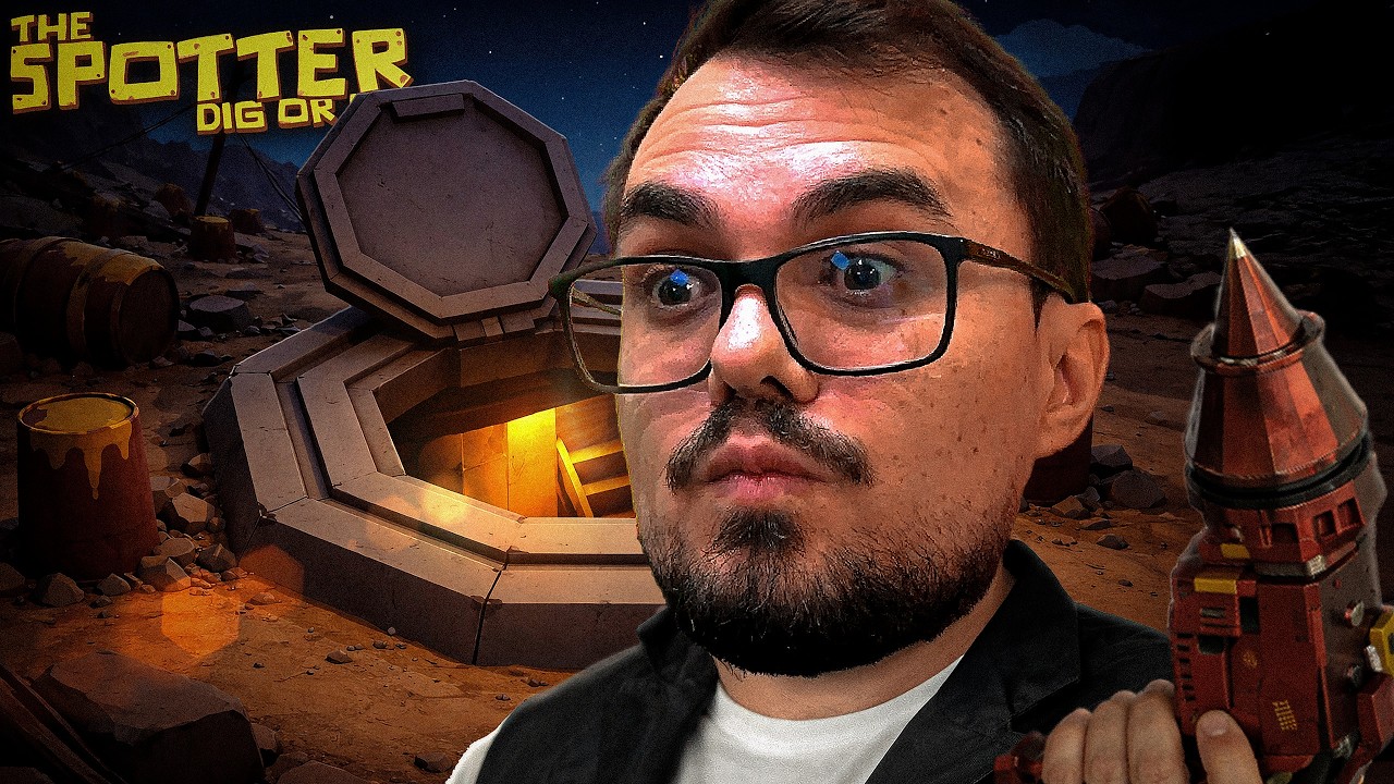 ABRI O BUNKER DO FIM DO MUNDO - The Spotter: Dig or Die Ep3