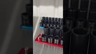 Capri Tools 3/8” Impact Socket Set With Billet Aluminum Trays!!!