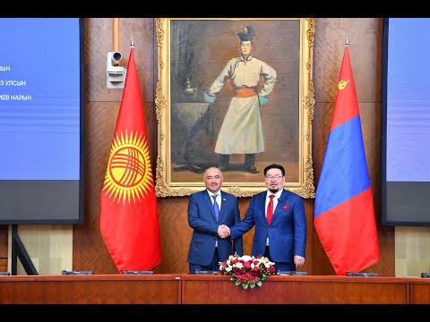 吉尔吉斯斯坦议长对蒙古国进行正式访问