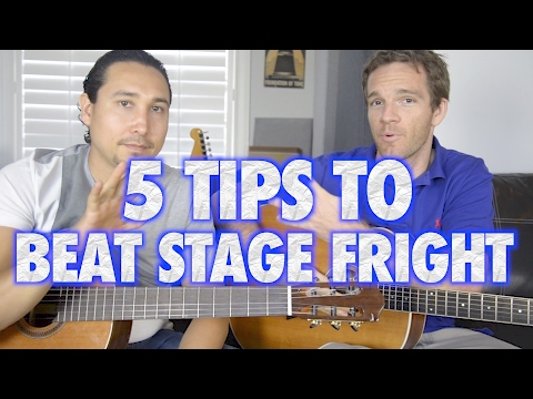 How to Get Over Stage Fright