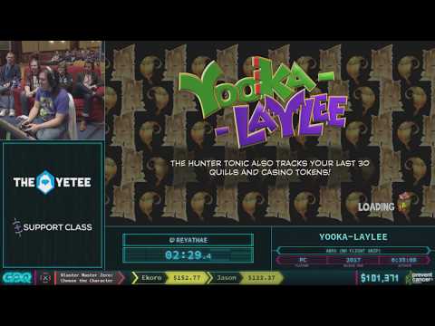 Yooka-Laylee by Reyathae in 28:31 AGDQ - 2018 - Part 9