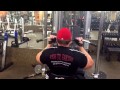 Super Heavyweight Bodybuilder Alexey Forak does back workout! Deadlifts, Rows