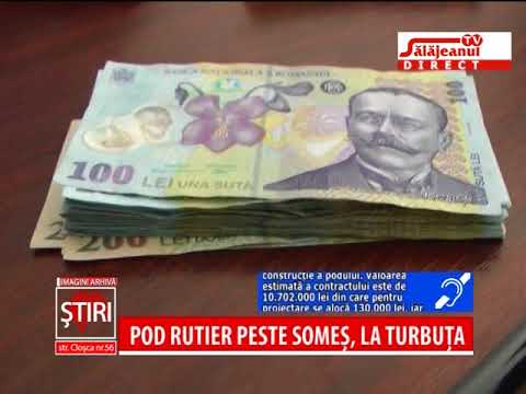 POD RUTIER PESTE SOMES LA TURBUTA
