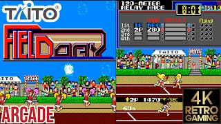 Field Day Arcade (Taito 1984) 4k Longplay