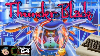 THUNDER BLADE – Commodore 64 (1988) | Arcade-Style Helicopter Shooter