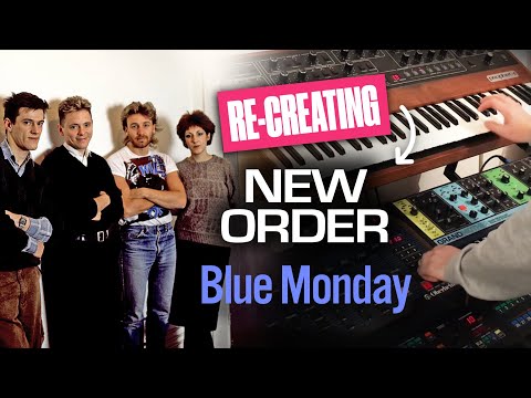 New Order - Blue Monday - 80's Synth
