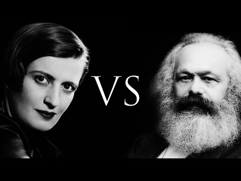 Ayn Rand vs Karl Marx. Philosophy Lecture to Fall Asleep To