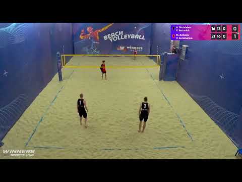 14:00 A.Matvieiev / V.Antoniuk-M.Anhelov / V.Avramenko | Winners Beach Volleyball