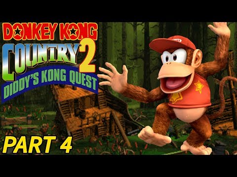 Donkey Kong Country 2: Diddy's Kong Quest (Part 4) [SO MANY BARRELS]