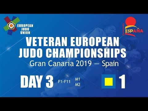 VETERAN EUROPEAN JUDO CHAMPIONSHIPS Gran Canaria 2019 - Spain DAY3