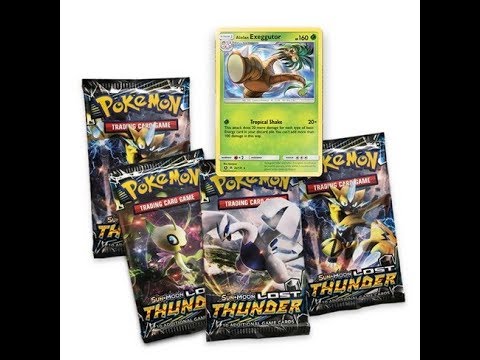 LOST THUNDER THREE PACK BLISTER OPENING