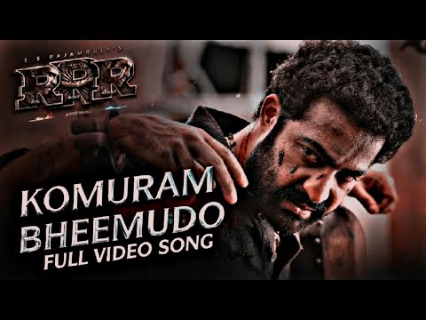 Komuram Bheemudo Full Video Song HDR CCC (Hindi) |RRR |NTR,Ram Charan | M M Keeravani |SS Rajamoil