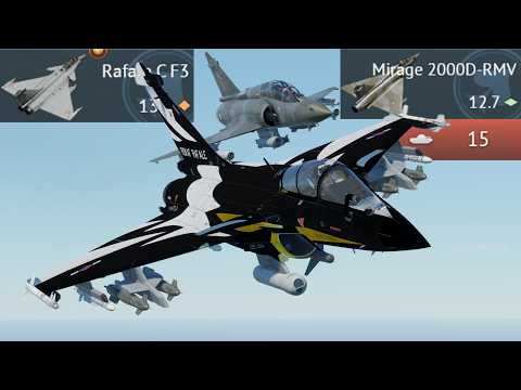 THE BEST FRENCH CAS COMBO IN THE AGE OF IRST?     (Rafale & Mirage 2000 CAS)