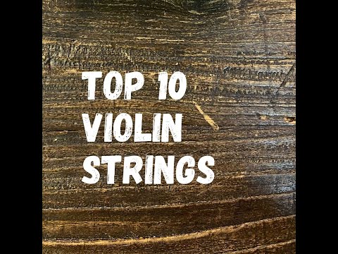 Top 10 BEST Seller Violin Strings (Pirastro? Thomastik? Larsen?)